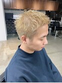 ベリーショートxベージュカラー