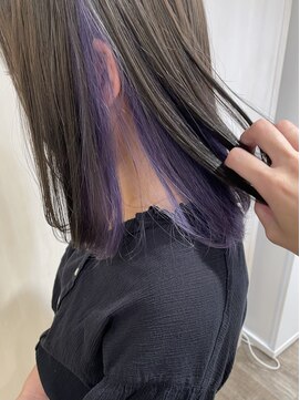 メロウヘア(Mellow hair) ラベンダー/インナーカラー
