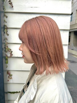 プリンシペ(PRINCIPE) ケアブリーチで作るフラミンゴピンク