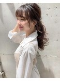 髪質改善＊似合わせカット＊巻き髪ミディアム【Zina 池袋】