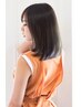 髪質改善トリートメント＋カット＋縮毛矯正　￥19,500〈新宿駅/新宿〉
