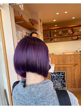 フルール(fleur) 前下がりボブ