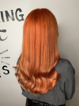 ヘアーデザインルアナ(Hair design Luana.) オレンジ