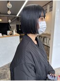 ぱつッとミニボブ