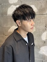 ソワ 四日市(soie)&nbsp;【soie井上】ブルーブラック/ツーブロック