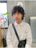 マッシュウルフ、シープパーマ、マッシュパーマ、メンズカット