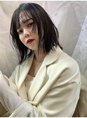 【 ミディアムレイヤー × ストレート 】浅野美紀