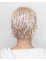 オブヘアーギンザ(Of HAIR GINZA)&nbsp;抜きっぱなしブリーチ☆ホワイトベージュ