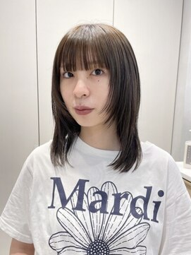 フィルムス 表参道(FILMS) くびれヘア/アプリコットオレンジ/髪質改善/縮毛矯正/表参道