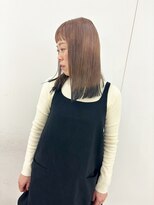 エンドリンク(endlink)&nbsp;ピンクベージュ×グレーブラックフォックスカラー