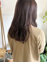 ヘアーサロン キムラ(kimura) セミロングピンクカラー