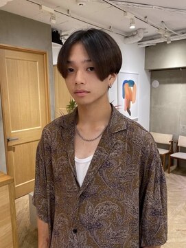 ローレン(LOREN) ベリーショート/ダークアッシュ/ニュアンスパーマ/韓国マッシュ