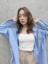 フォレストミラー(Forest Mirror) 大人グレージュ×ロングレイヤー☆Forest Mirror新宿