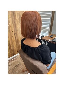 テーラヘアー 蘇我店(TELA HAIR) オレンジボブ
