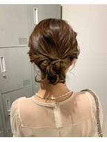 ロロネー 天満(Lolonois)&nbsp;シニヨンアレンジ