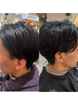 ヘアーソート(hair sort) ナチュラルメンズパーマ