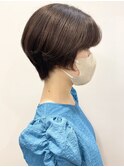 【モリオ松戸 石山】大人可愛いくびれショート前下がりショート