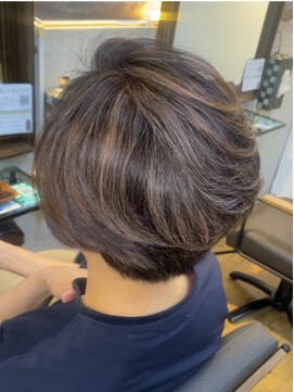 トータルビューティーステラ(TOTAL BEAUTY STELLA) ノンジアミンカラーザクロペインターで白髪ぼかし白髪染め