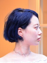 ロムロクウェット(L'HOMME ROQUETTE) ボブ×クセ毛
