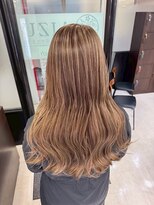 アイズ 本厚木(AIZU)&nbsp;白髪ぼかしハイライト ミルクティーベージュ