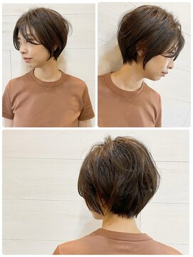 ハグ(HUG) ハンサムショート風ショート☆HUG 西明石