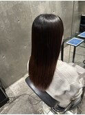 弱酸性縮毛矯正/縮毛矯正/カット/ロング/スタイルチェンジ