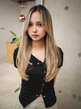 キオクエコ(KIOX eko) シャドールーツ/髪質改善/ムラ修正/レイヤーカット