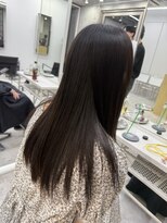 ディジョン(Dijon)&nbsp;韓国顔まわりレイヤーカットグレージュオリーブベージュブラウン