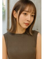 サードバイローラン(THiRD by ROULAND) 暗めカラーフェイスフレーミンググランマッシュ