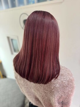 ムーン(moon) ミディアムヘア/デザインカラー/フェイスフレーミング/武蔵小杉