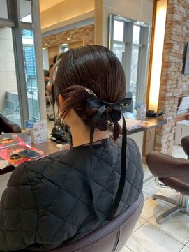 ルページ 千葉(lpage) 髪質改善/顔周りレイヤーカット/グレージュ[千葉/千葉駅]