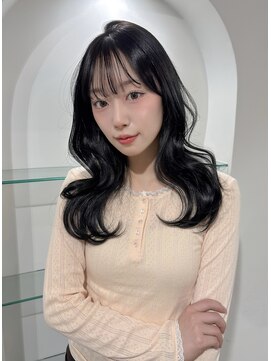 ボタン ハカタ(VOTAN hakata) 博多美容室/コリアンブラック/ブルーブラック/レイヤーカット