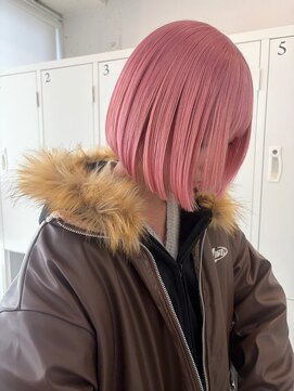 エイト プラット 渋谷2号店(EIGHT plat) ペールピンク　　ハイトーンカラー　1/6