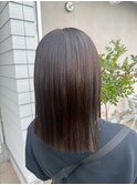艶感とまとまりが魅力◎切りっぱなしボブ
