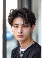 ニトバイアンキシム メンズ(nit by AHNKISM) 色気センターパート