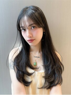 ハルキミナト ジャパン ヨコハマ(HARUKI MINATO japan YOKOHAMA) ロングレイヤー/レイヤー/顔周りカット
