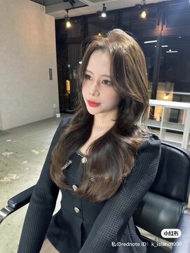 ザシェノンウメダ(THA CHAINON UMEDA) イメチェン/ピンクベージュ/アンブレラカラー/前髪/心斎橋