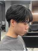 マッシュヘア/黒髪/メンズカット/men's/フェザーパーマ