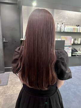 ケンジ 横浜(KENJE) ワンカラー/ピンクブラウン/暖色カラー