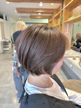 アドラーブル はなみずき店(adorable) 【丸みショート】20代30代40代◎ヘルシースタイル髪質改善カラー