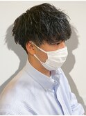 20代30代40代メンズ刈り上げ韓流マッシュ爽やかビジネス