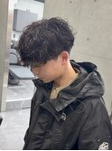 大人シャドウパーマ