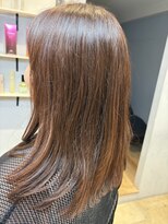 ベルベットヘア 千早店(Velvet hair)&nbsp;ヴィラロドラカラー×ピンクブラウン