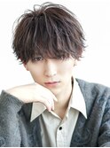 シースルーフェザーショート