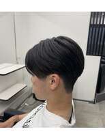 フォース 心斎橋(Force.) センターパート+曲がる縮毛矯正