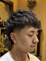 ヒロギンザ 大宮駅前店(HIRO GINZA)&nbsp;ワンカールパーママレットヘア/大宮/メンズカット/フェード