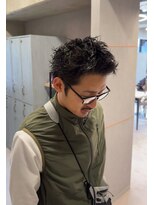 リガナッツ 王子店(Riganuts) メンズ/ショート/スパイキーショート/黒髪/癖毛/王子