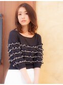 【MINX鈴木】お手入れ簡単！大人30代のワンカールくびれミディ