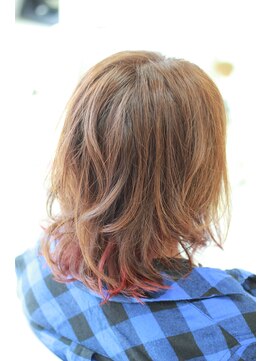 エフエフヘアー(ff hair) back style☆インナーカラーvol.21