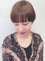 ノク(nok)&nbsp;マッシュショート_エッジショート3Dカラーたまねぎアレンジ